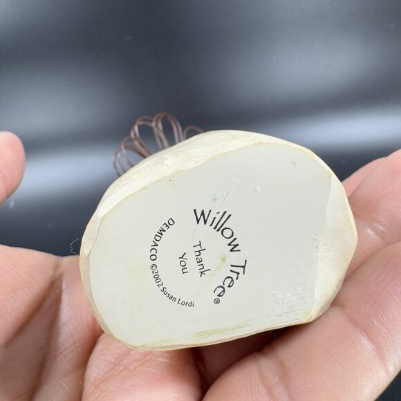 Vintage 2002 Willow Tree Resin Figurine Thank You Demdaco Susan Lordi Figure VTG - Picture 4 of 7